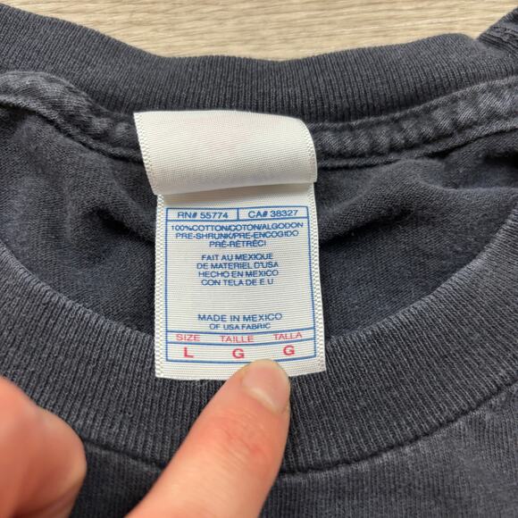 Vintage 2006 David Bowie T Shirt Men's Large Goth - Picture 8 of 10